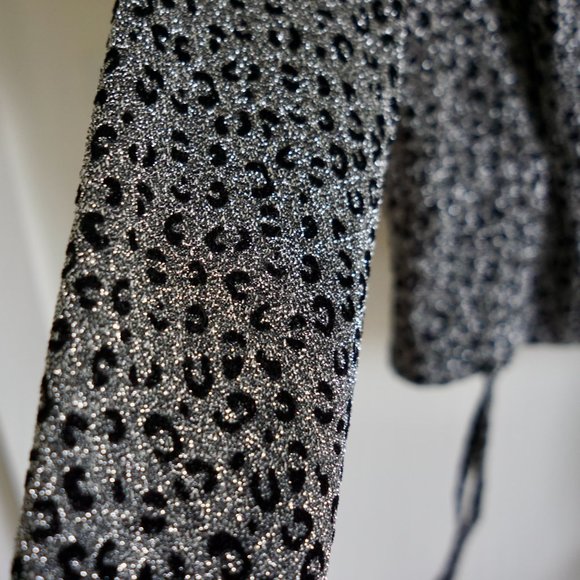 Superdown Syna Ruched Leopard Print Top Size XS - Picture 12 of 15